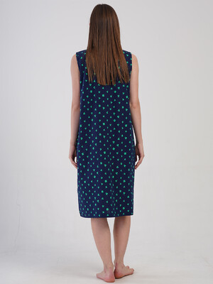 Купить Хлопковый халат летний без  рукавов на молнии VIENETTA 4081610245 в Украина в Lingerie.ua - Одяг для дому та відпочинку, Фото 8