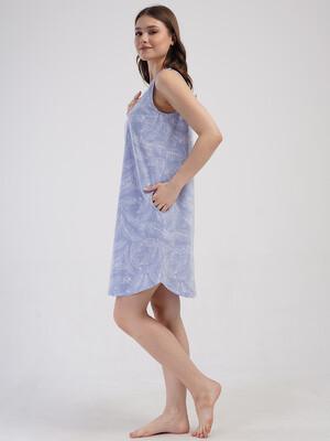 Купить Хлопковая домашняя летняя туника с карманами VIENETTA 4083261584 в Украина в Lingerie.ua - Одяг для дому та відпочинку, Фото 4