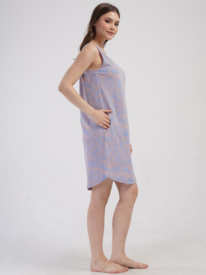 Купить Хлопковая домашняя летняя туника с карманами VIENETTA 4083261584 в Украина в Lingerie.ua - Одяг для дому та відпочинку, Фото 3