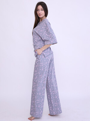 Купить Трикотажный домашний костюм с брюками LINGERIE 170750 в Украина в Lingerie.ua - Одяг для дому та відпочинку, Фото 10