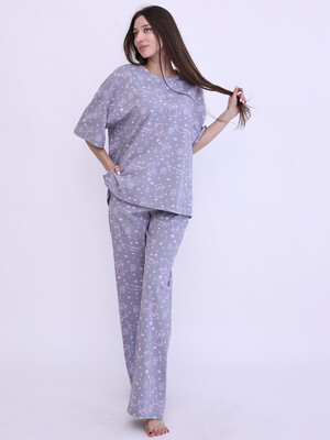 Купить Трикотажный домашний костюм с брюками LINGERIE 170750 в Украина в Lingerie.ua - Одяг для дому та відпочинку, Фото 6