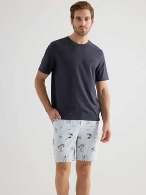 Купить Домашній бавовняний комплект із футболки та шортів HAYS 50373 в Украина в Lingerie.ua - Одяг для дому та відпочинку, Фото 2