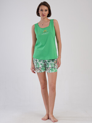 Купить Хлопковый комплект из футболки и шорт VIENETTA 4092356164 в Украина в Lingerie.ua - Одяг для дому та відпочинку, Видео