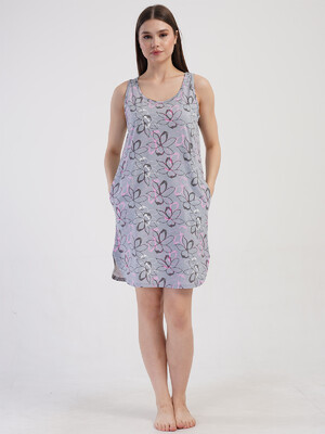 Купить Хлопковая летняя туника без рукавов VIENETTA 4082465598 в Украина