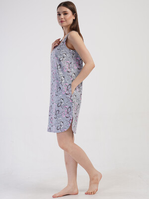 Купить Хлопковая летняя туника без рукавов VIENETTA 4082465598 в Украина в Lingerie.ua - Одяг для дому та відпочинку, Фото 2