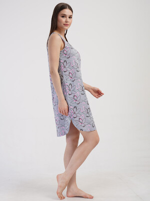 Купить Хлопковая летняя туника без рукавов VIENETTA 4082465598 в Украина в Lingerie.ua - Одяг для дому та відпочинку, Фото 3