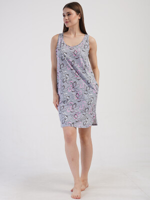 Купить Хлопковая летняя туника без рукавов VIENETTA 4082465598 в Украина в Lingerie.ua - Одяг для дому та відпочинку, Фото 7