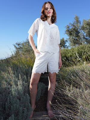 Купить Літній жіночий костюм з шортами VIENETTA PLUS 4092570000 в Украина