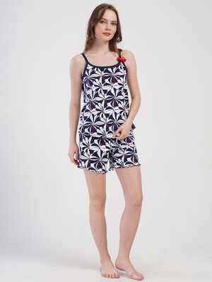 Купить Хлопковая пижама женская с шортами VIENETTA 4083321158 в Украина в Lingerie.ua - Одяг для дому та відпочинку, Фото 7