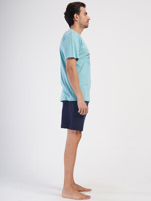 Купить Літній бавовняний костюм із шортами VIENETTA MAN 4051310000 в Украина в Lingerie.ua - Одяг для дому та відпочинку, Фото 9