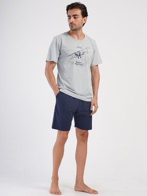 Купить Літній бавовняний костюм із шортами VIENETTA MAN 4051310000 в Украина в Lingerie.ua - Одяг для дому та відпочинку, Фото 8