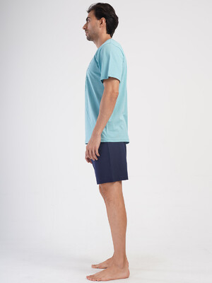 Купить Літній бавовняний костюм із шортами VIENETTA MAN 4051310000 в Украина в Lingerie.ua - Одяг для дому та відпочинку, Фото 5