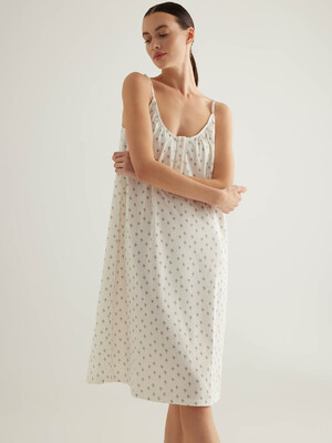 Купить Хлопковая ночная сорочка на тонких бретелях HAYS 50212 в Украина в Lingerie.ua - Одяг для дому та відпочинку, Фото 8