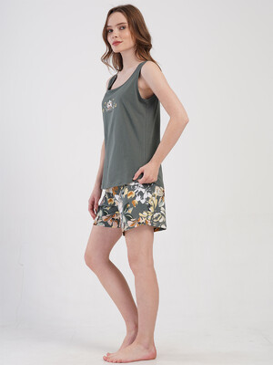 Купить Хлопковый летний комплект большого размера с шортами VIENETTA 4080180171 в Украина в Lingerie.ua - Одяг для дому та відпочинку, Фото 6