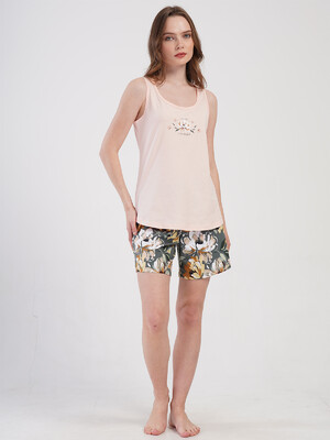 Купить Хлопковый летний комплект большого размера с шортами VIENETTA 4080180171 в Украина в Lingerie.ua - Одяг для дому та відпочинку, Фото 9