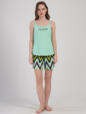 Купить Хлопковый комплект женский с шортами VIENETTA 4091130922 в Украина