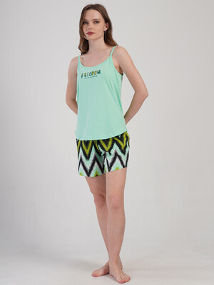 Купить Бавовняний комплект жіночий з шортами VIENETTA 4091130922 в Украина в Lingerie.ua - Одяг для дому та відпочинку, Фото 2