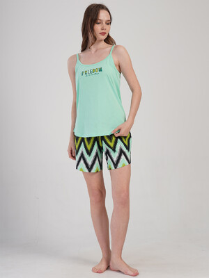 Купить Бавовняний комплект жіночий з шортами VIENETTA 4091130922 в Украина в Lingerie.ua - Одяг для дому та відпочинку, Фото 5