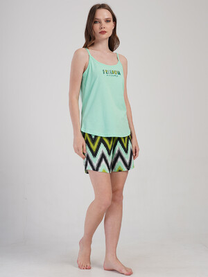 Купить Бавовняний комплект жіночий з шортами VIENETTA 4091130922 в Украина в Lingerie.ua - Одяг для дому та відпочинку, Фото 8