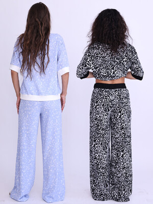 Купить Літній костюм зі штанами LINGERIE 170756 Zara в Украина в Lingerie.ua - Одяг для дому та відпочинку, Фото 5