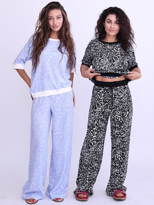 Купить Літній костюм зі штанами LINGERIE 170756 Zara в Украина в Lingerie.ua - Одяг для дому та відпочинку, Фото 3