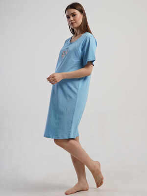 Купить Хлопковая туника для беременных и кормящих мам VIENETTA 4101390000 в Украина в Lingerie.ua - Одяг для дому та відпочинку, Фото 7