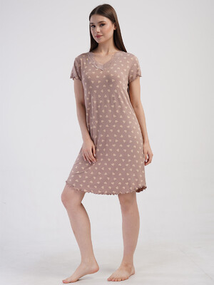 Купить Ночная сорочка с коротким рукавом VIENETTA 4092991819 в Украина в Lingerie.ua - Одяг для дому та відпочинку, Фото 2