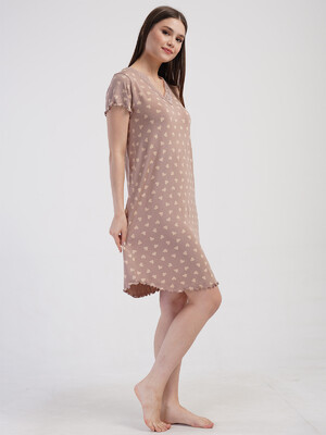 Купить Ночная сорочка с коротким рукавом VIENETTA 4092991819 в Украина в Lingerie.ua - Одяг для дому та відпочинку, Фото 4