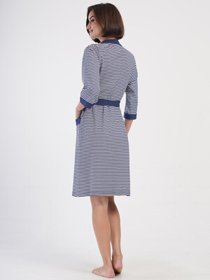 Купить Хлопковый домашний женский халат VIENETTA 4070221913 в Украина в Lingerie.ua - Одяг для дому та відпочинку, Фото 4