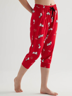 Купить Бавовняна класична жіноча піжама з капрі HAYS 50542 в Украина в Lingerie.ua - Одяг для дому та відпочинку, Фото 5