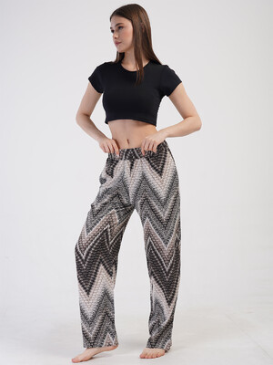 Купить Летние брюки женские из вискозы VIENETTA 4100520555 в Украина в Lingerie.ua - Одяг для дому та відпочинку, Фото 5