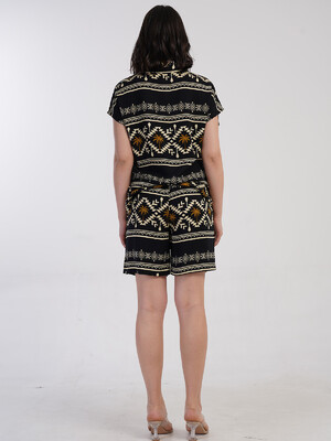 Купить Летний женский костюм с шортами VIENETTA PLUS 4092740610 в Украина в Lingerie.ua - Одяг для дому та відпочинку, Фото 3