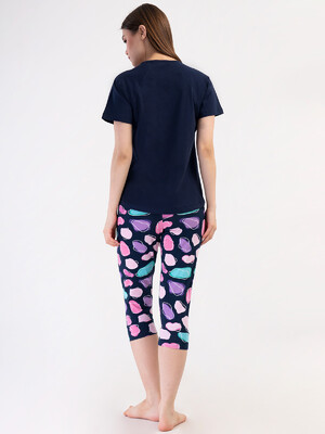 Купить Бавовняний літній комплект з капрі VIENETTA 4082501337 в Украина в Lingerie.ua - Одяг для дому та відпочинку, Фото 6