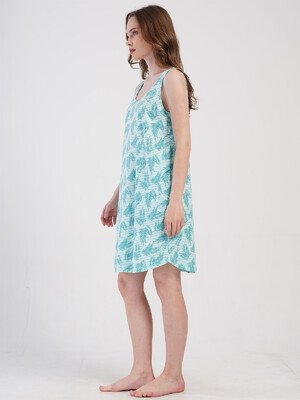 Купить Бавовняна домашня туніка на широких бретельках VIENETTA 4082311405 в Украина в Lingerie.ua - Одяг для дому та відпочинку, Фото 6