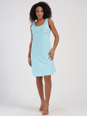 Купить Бавовняна домашня туніка з коротким рукавом VIENETTA 4070590000 в Украина в Lingerie.ua - Одяг для дому та відпочинку, Фото 5