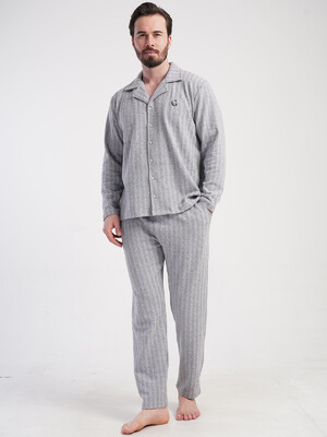 Купить Классическая пижама мужская с длинным рукавом VIENETTA MAN 5010070000 в Украина