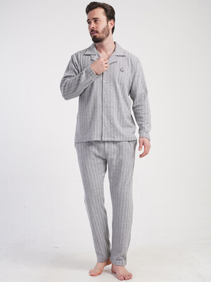 Купить Классическая пижама мужская с длинным рукавом VIENETTA MAN 5010070000 в Украина в Lingerie.ua - Одяг для дому та відпочинку, Фото 2