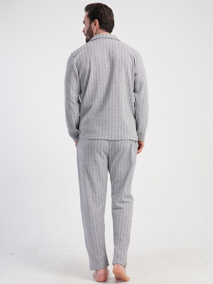 Купить Классическая пижама мужская с длинным рукавом VIENETTA MAN 5010070000 в Украина в Lingerie.ua - Одяг для дому та відпочинку, Фото 4