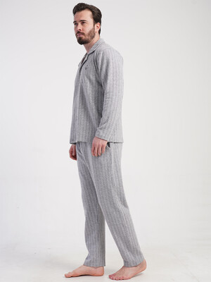 Купить Классическая пижама мужская с длинным рукавом VIENETTA MAN 5010070000 в Украина в Lingerie.ua - Одяг для дому та відпочинку, Фото 6