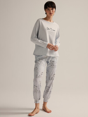 Купить Хлопковый домашний комплект с длинным рукавом HAYS 62521 в Украина в Lingerie.ua - Одяг для дому та відпочинку, Фото 4