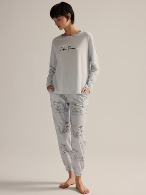 Купить Хлопковый домашний комплект с длинным рукавом HAYS 62521 в Украина в Lingerie.ua - Одяг для дому та відпочинку, Фото 6