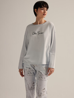 Купить Хлопковый домашний комплект с длинным рукавом HAYS 62521 в Украина в Lingerie.ua - Одяг для дому та відпочинку, Фото 7