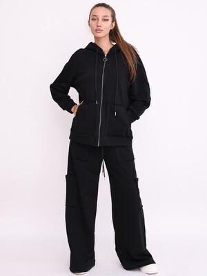 Купить Трикотажный костюм из худи и брюк LINGERIE 170789 в Украина в Lingerie.ua - Одяг для дому та відпочинку, Фото 2