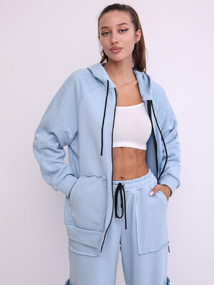 Купить Трикотажный костюм из худи и брюк LINGERIE 170789 в Украина в Lingerie.ua - Одяг для дому та відпочинку, Фото 8