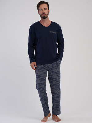 Купить Хлопковый домашний комплект с длинным рукавом VIENETTA MAN 5031650456 в Украина в Lingerie.ua - Одяг для дому та відпочинку, Фото 1