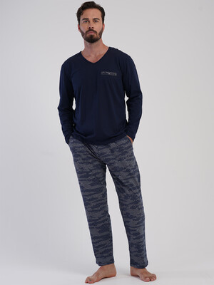 Купить Хлопковый домашний комплект с длинным рукавом VIENETTA MAN 5031650456 в Украина в Lingerie.ua - Одяг для дому та відпочинку, Фото 2