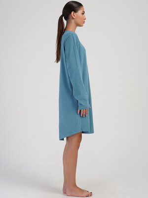 Купить Бавовняна домашня туніка великого розміру VIENETTA PINK 4040230000 в Украина в Lingerie.ua - Одяг для дому та відпочинку, Фото 6