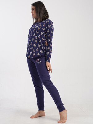 Купить Бавовняний домашній комплект з довгим рукавом VIENETTA 5030651118 в Украина в Lingerie.ua - Одяг для дому та відпочинку, Фото 4