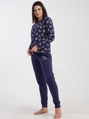 Купить Бавовняний домашній комплект з довгим рукавом VIENETTA 5030651118 в Украина в Lingerie.ua - Одяг для дому та відпочинку, Фото 5