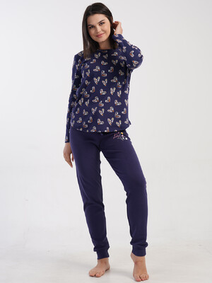 Купить Бавовняний домашній комплект з довгим рукавом VIENETTA 5030651118 в Украина в Lingerie.ua - Одяг для дому та відпочинку, Фото 7